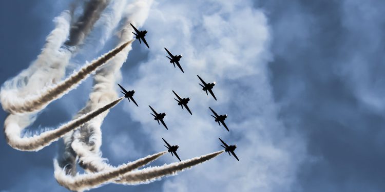 Türkiye’nin Gururu Türk Yıldızları Akrobasi Takımı