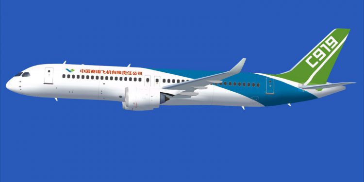 Çinli şirket COMAC C919 test uçağı sayısını artırıyor