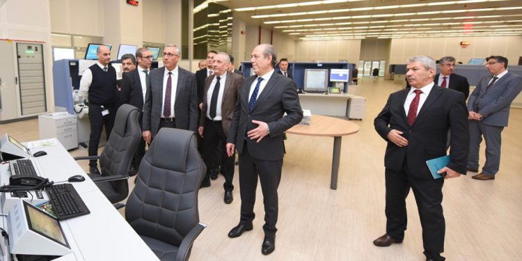 Ateş, Hava Trafik Kontrol Merkezi’ni ziyaret etti