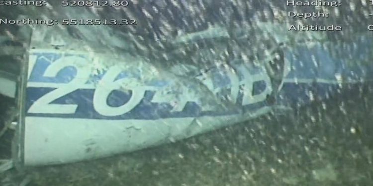 Emiliano Sala’yı taşıyan uçağın enkazının lk görüntüsü yayınlandı