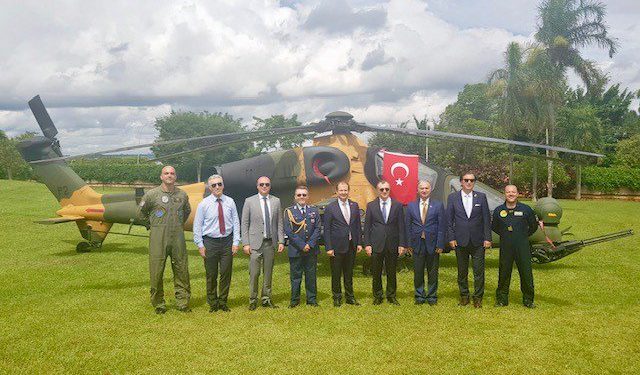 ATAK Brezilya’da bahçeye indi