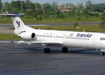 İran’da yolcu uçağı alev aldı