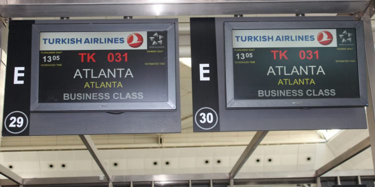 THY, ABD’ye uçacak yolcularını uyardı