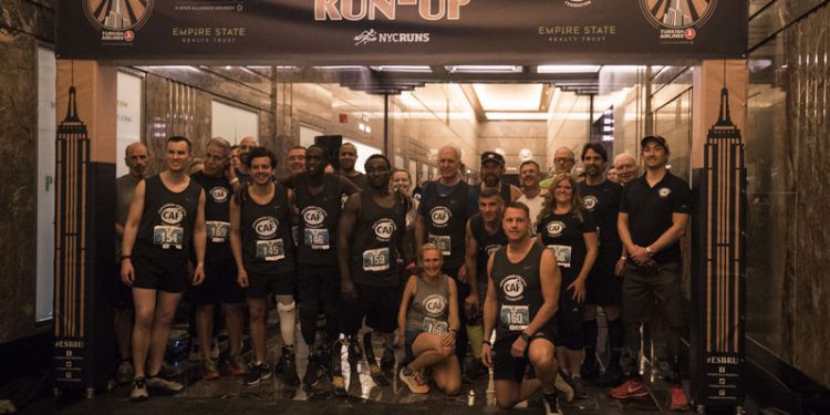 102 katlı binada THY’nin sponsorluğunda koştular