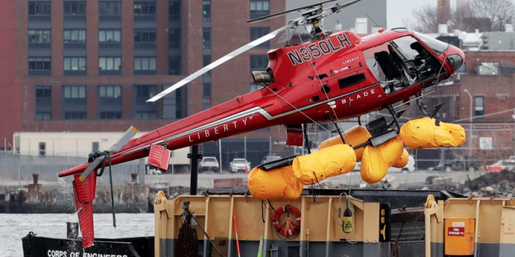 ABD’de helikopter düştü