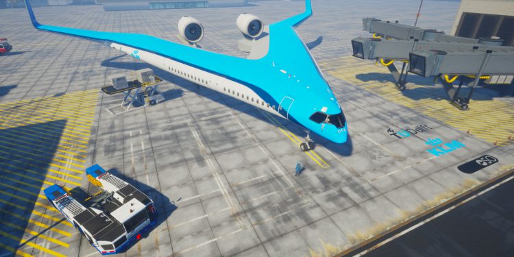 KLM’den geleceğin uçağı: Flying-V