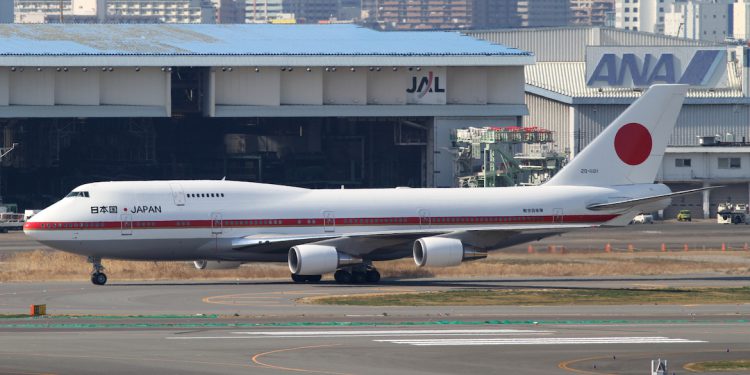 Japonya başkanlık uçağı 28 milyon dolara satılıyor