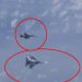 NATO’ya ait F-18’i Su-27’ler böyle uzaklaştırdı