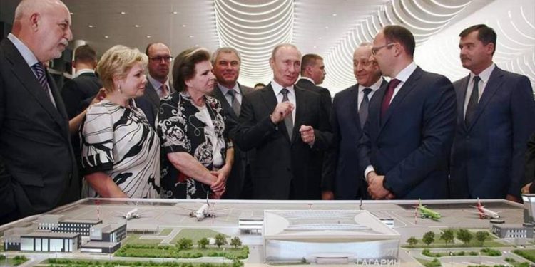 Türkler inşa etti, Putin hizmete açtı