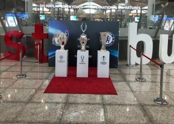 En büyük kupalar İstanbul Havalimanı’nda sergilenecek