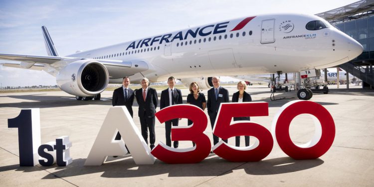 Air France ilk A350’sini teslim aldı