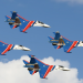 Russian Knights 5 adet Su-30’la Teknofest’te