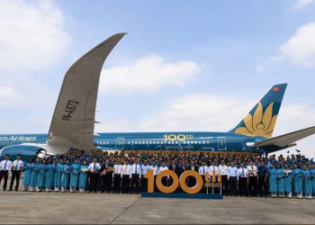 100’ncü uçağına kavuştu