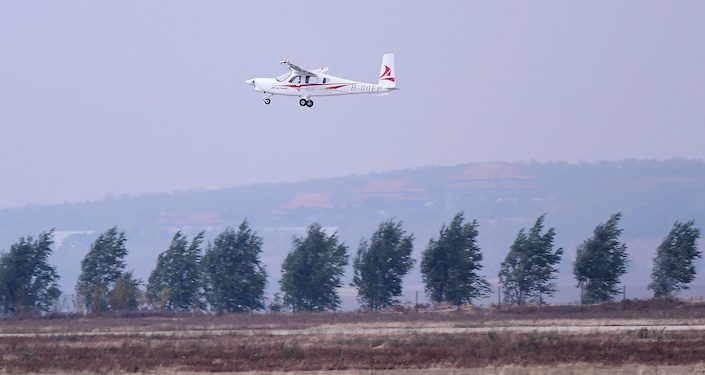 Çin’in elektrik uçağı RX4E gökyüzü ile buluştu