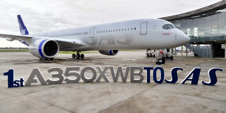 SAS ilk A350-900’ünü teslim aldı