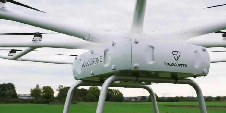 Volocopter’in kargo versiyonu VoloDrone tanıtıldı
