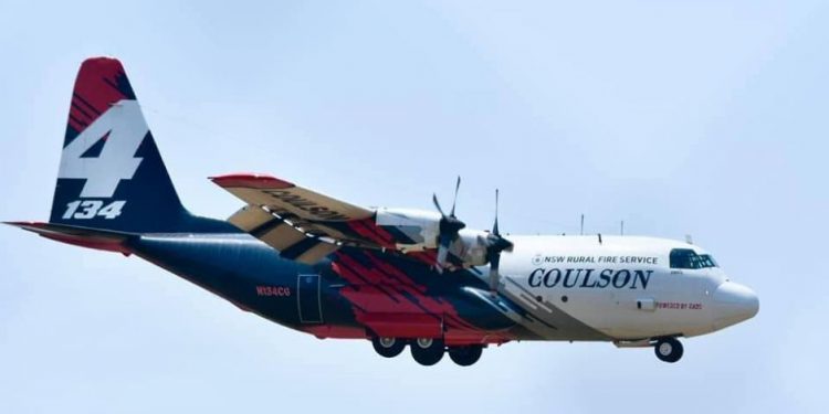 Avustralya yangın söndürme uçağı düştü