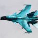 Rus ordusuna hipersonic Su-34  uçağı