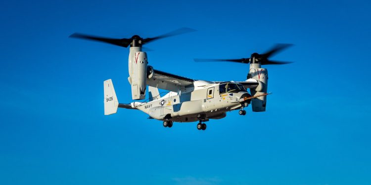 ABD’de ilk CMV-22B Osprey görevde