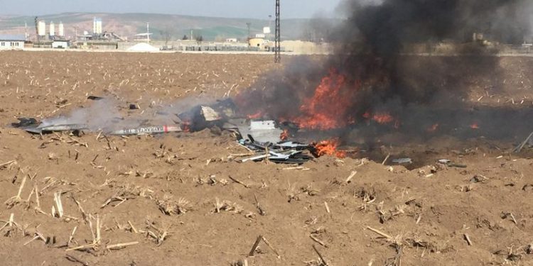 Batman’da insansız hava aracı düştü