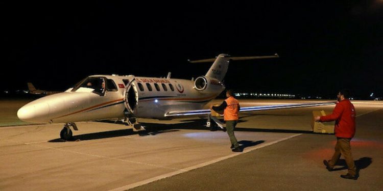 Koronavirüs ilaçları hangi uçakla dağıtıldı?