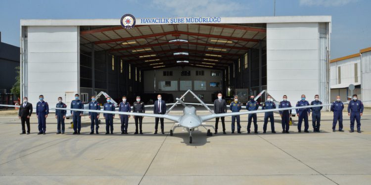 Bayraktar TB2 İHA polisin emrinde