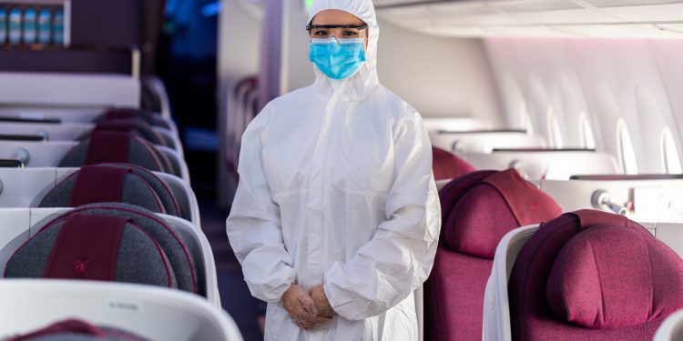 Qatar Airways kabin ekipleri uçuşa hazır