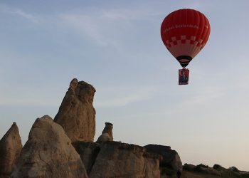 Yerli ve milli balon 19 Mayıs için havalandı