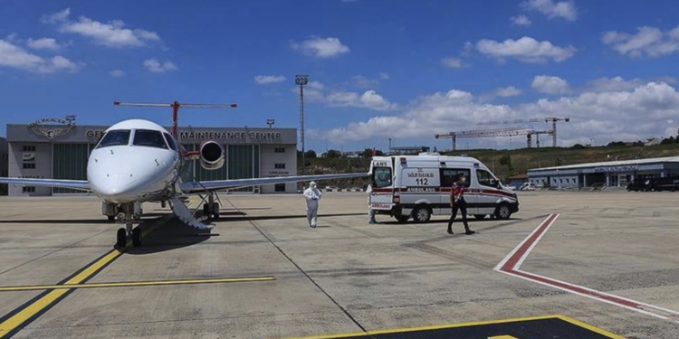 Covid-19’a yakalanan vatandaşlar yurt dışından getirildi