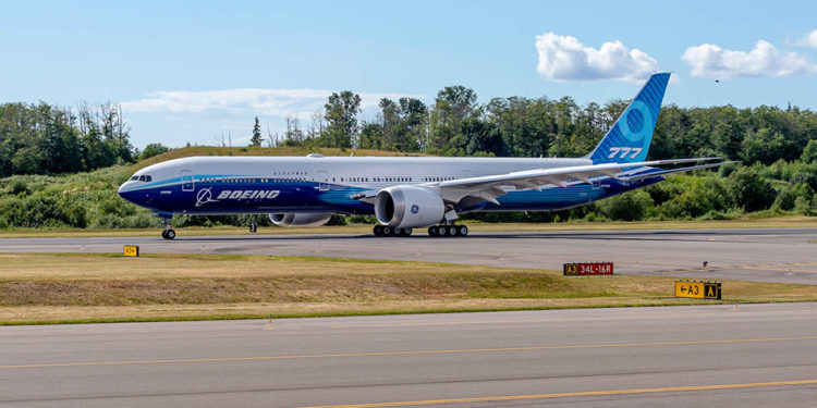 Boeing 777X’in teslimatı 2022’ye ertelenebilir