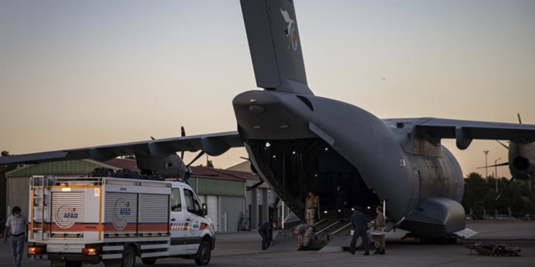 Türkiye’den Lübnan’a yardım