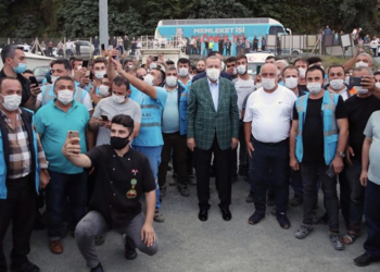 Cumhurbaşkanı Erdoğan Rize-Artvin Havalimanı’nı inceledi