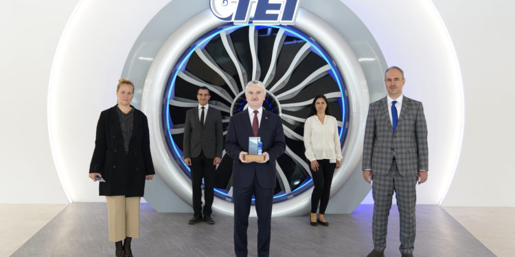 TEI, 3’üncü kez aynı ödülü aldı