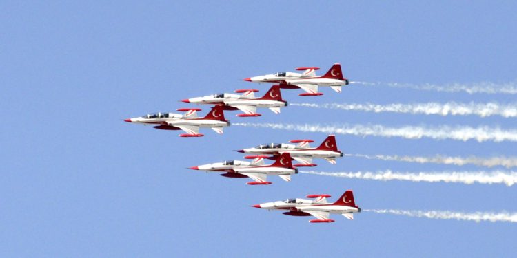 Türk Yıldızları, “Büyük Taarruz” için uçtu