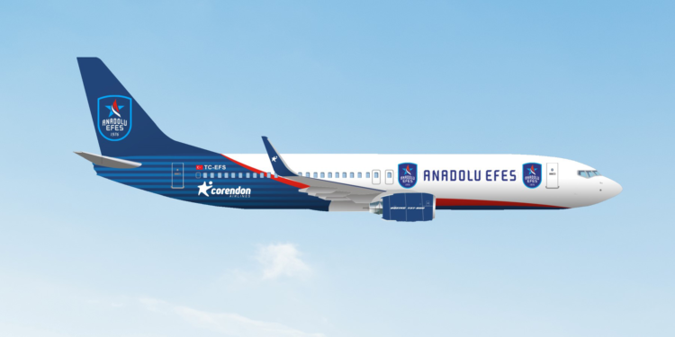 Corendon Airlines, Anadolu Efes’e partner oldu