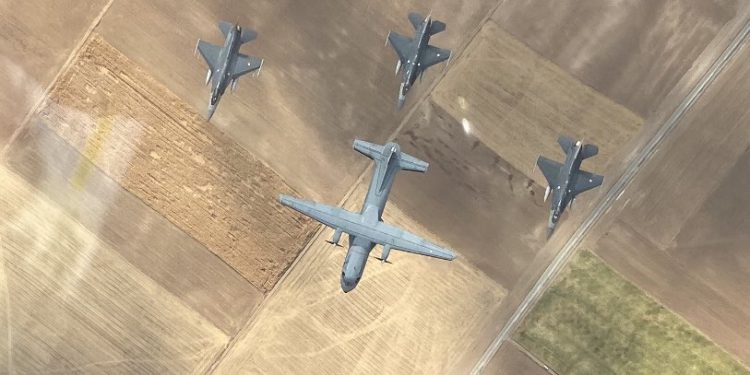 Düşük süratli hedeflere taarruz ve koruma görevi gerçekleştirildi