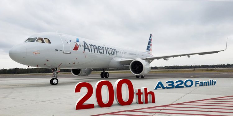 Airbus, ABD’deki tesislerinden 200’ncü A321neo’yu teslim etti