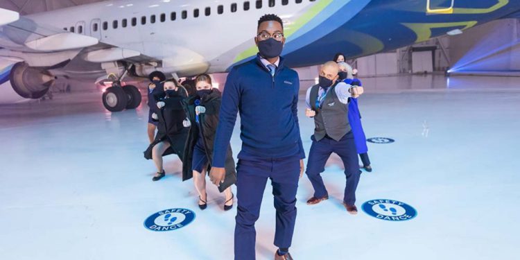 Alaska Hava Yolları’ndan Covid-19’lu güvenlik videosu