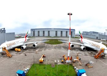 Emirates 117’nci A380’i teslim aldı