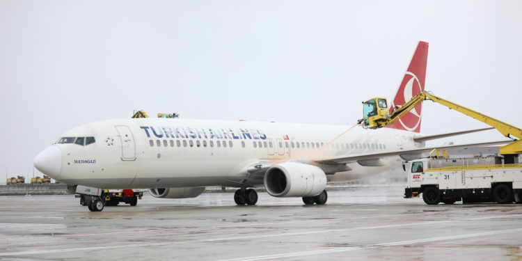 THY buzlanmaya karşı önlem aldı