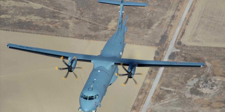 P-72 deniz karakol uçağından ilk uçuş