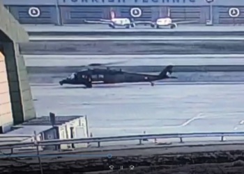 Jandarma helikopteri böyle kaza yaptı!