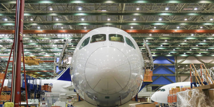 Son Boeing 787 fabrikadan çıktı