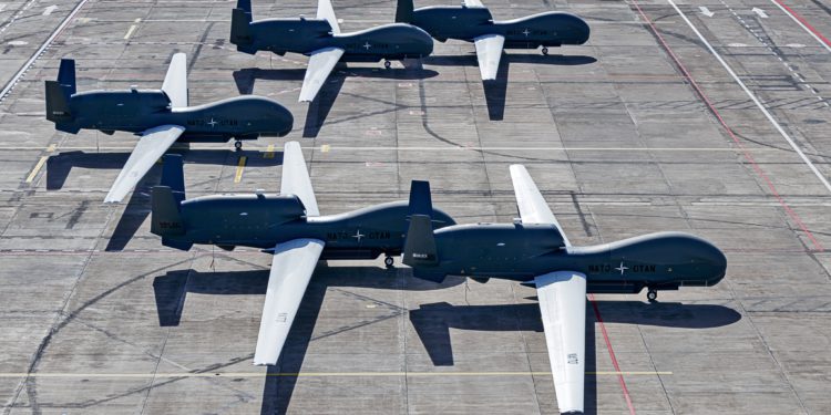 NATO’nun istihbarat İHA’ları göreve hazır