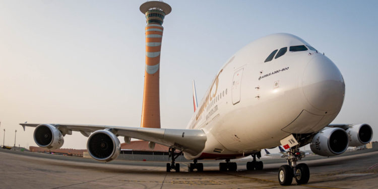 Emirates, Cidde’nin yeni terminaline ilk kez A380’le uçtu