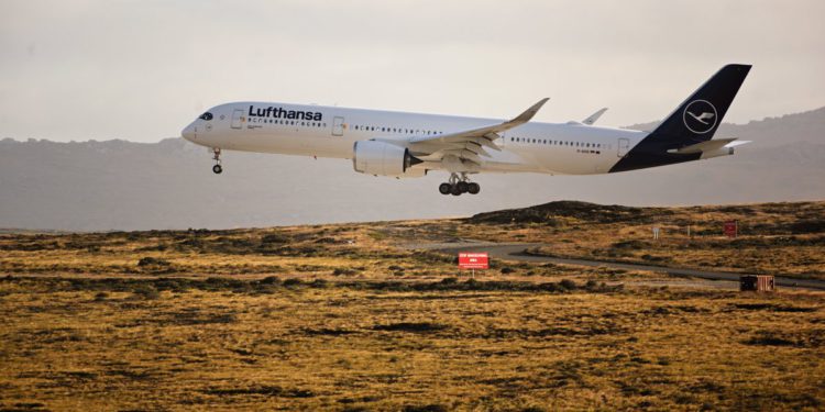 Lufthansa A350 ile tarihinin en uzun uçuşunu yaptı