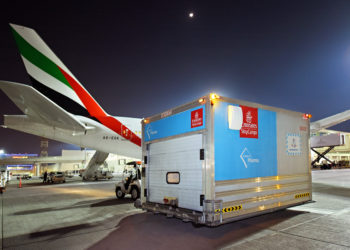 Emirates SkyCargo, 50 milyon doz Kovid-19 aşısı taşıdı