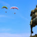 AA’nın 101’nci kuruluşu paramotor uçuşuyla kutlandı