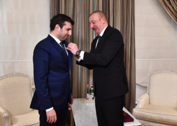 Selçuk Bayraktar’a Aliyev’den Karabağ Nişanı