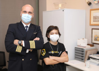 THY kaptan pilotundan moral ziyareti